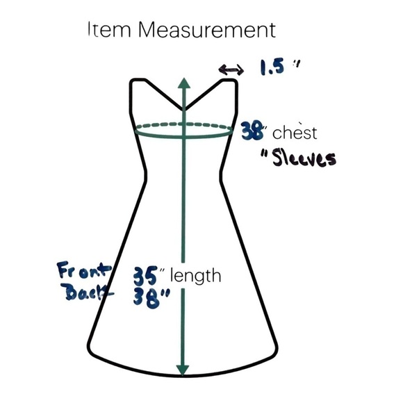 Amoretu Women’s Sundress Navy Hi-Lo Midi Cap Sleeve W/Pockets Size-M NWT - Picture 7 of 7